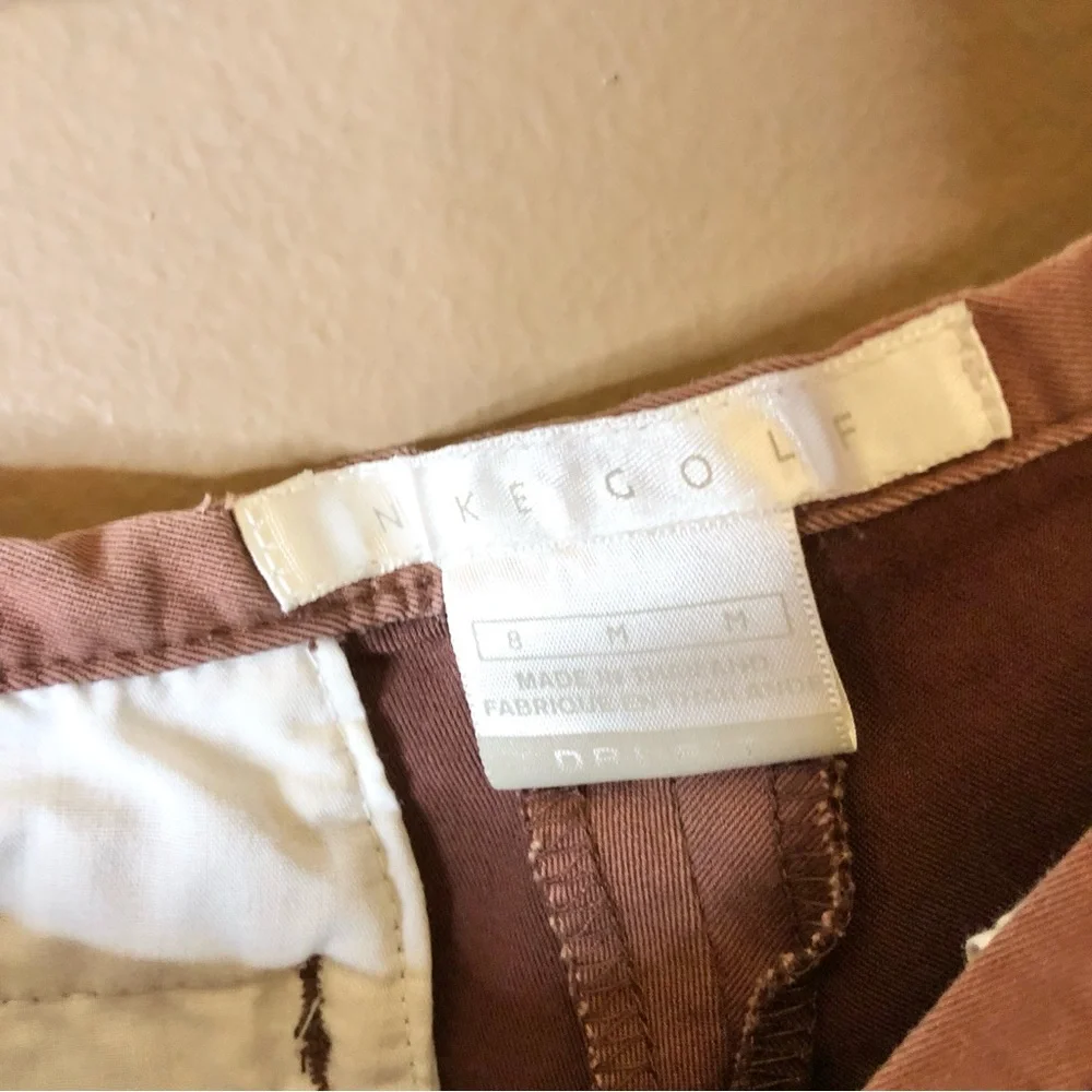 Nike Golf Dri Fit‎ Pants Burgundy Brick Red Medium 8